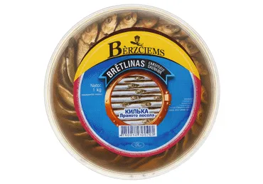 Brētliņas garšvielu sālījumā 1kg