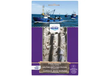 Brētliņu filejas ar garšvielām IRBE 100g