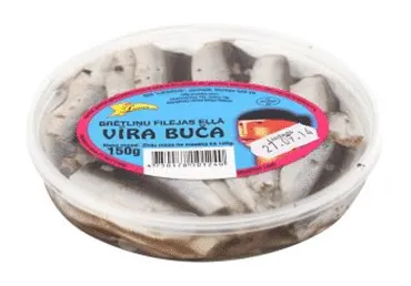Brētliņas fileja eļļā Vīra Buča 150g