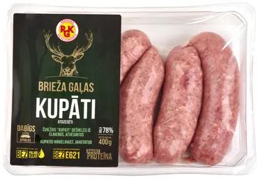 Brieža gaļas kupāti RGK 400g