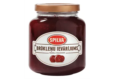 Ievārījums Spilva brūkleņu 380g