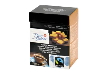 Brūnais cukurs graudiņi DAN SUKKER 500g