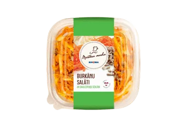 Burkānu salāti ar saulespuķu sēklām MEISTARA MARKA 200g