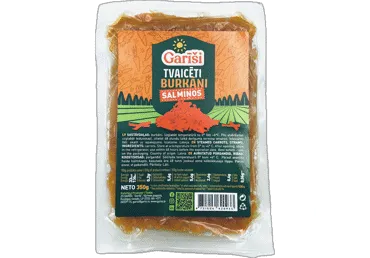 Burkānu salmiņi GARĪŠI tvaicēti 350g