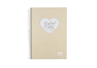 Burtnīca ar spirāli 80 lapas, rūtiņu