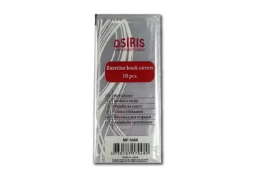 Burtnīcu vāciņi 10gab. caurspīdīgi