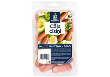 Cāļa cīsiņi RĪGAS MIESNIEKS 500g