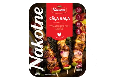 Cāļa gaļa tomātu ķiploku marinādē NĀKOTNE 450g