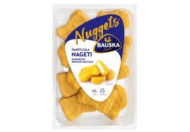 Cāļa gaļas nageti Lielpaka BAUSKA 1kg
