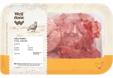 Cāļa kakli WELL DONE 450g