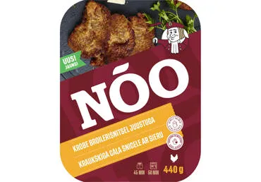 Cāļa kraukšķīgā šnicele ar sieru NOO 440g