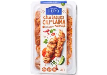 Cāļa šašliks čili-laims marinādē LIDO 700g