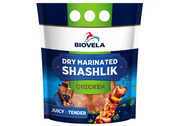 Cāļa šašliks sausā marinādē BIOVELA 800g
