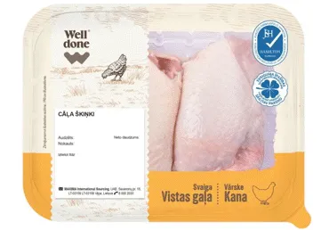 Cāļa šķiņķi WELL DONE 500g