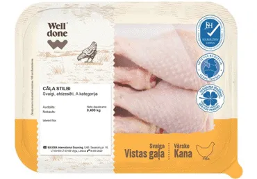 Cāļa stilbi WELL DONE fas.