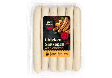 Cepamdesas ar sieru WELL DONE 270g