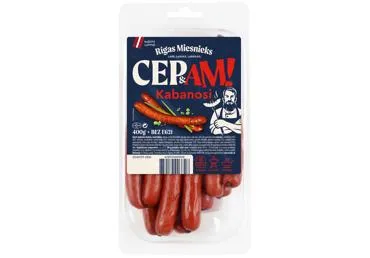 Cepamdesas Kabanos RĪGAS MIESNIEKS 400g