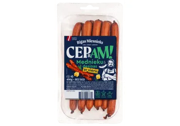Cepamdesas Mednieku ar sieru RĪGAS MIESNIEKS 400g
