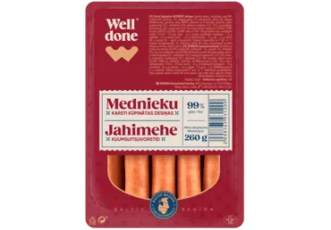 Cepamdesas Mednieku WELL DONE karsti kūpinātas 260g
