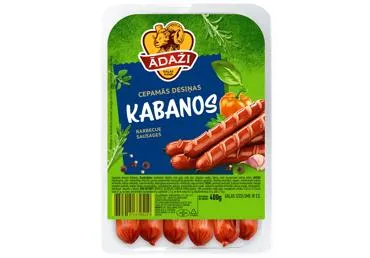 Cepamdesiņas Kabanos ĀDAŽI 400g
