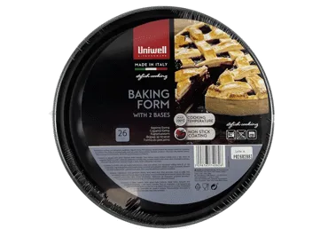 Cepamforma ar 2 pamatnēm UNIWELL 26cm