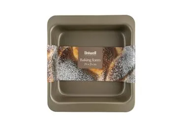 Cepšanas forma UNIWELL kvadrātveida 26x23,5cm