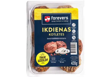 Kotletes ceptas Ikdienas 420g