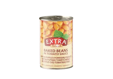 Ceptas pupiņas tomātu mērcē EXTRA LINE 400g