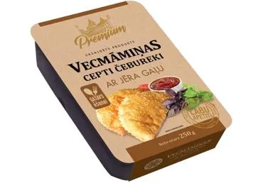 Cepti Čebureki VECMĀMIŅAS ar jēra gaļu 250g