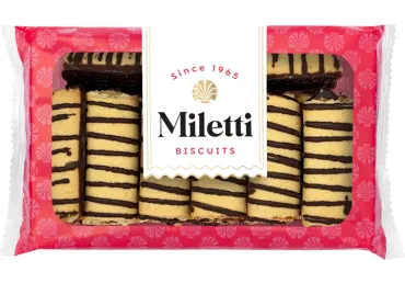 Cepumi ar kakao ābolu pildījumu MILETTI 290g