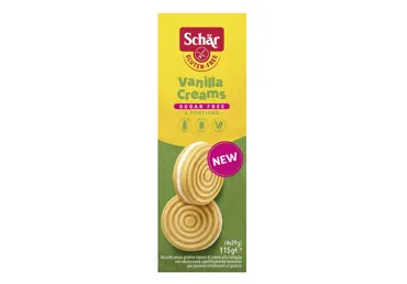 Cepumi ar vaniļas krēmu SCHAR bez glutēna 115g