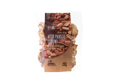 Cepumi auzu pārslu ar riekstiem FLORA 450g