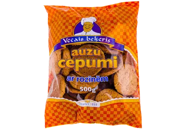 Auzu cepumi ar rozīnēm 500g, Vecais Beķeris