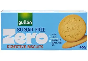 Cepumi GULLON Digestive bez cukura 400g