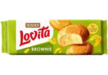 Cepumi LOVITA Brownie citronu 152g