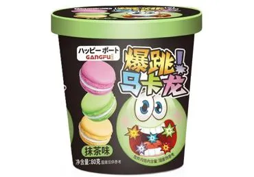 Cepumi Macarons Matchas garša Gangfu 80g