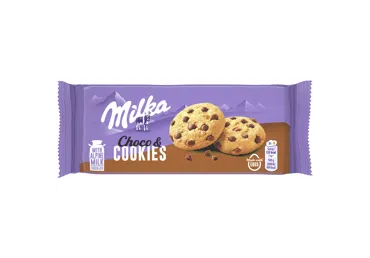 Cepumi MILKA Choco ar šokolādes gabaliņiem 135g