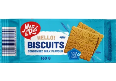 Cepumi MIO&RIO ar iebiezinātā piena garšu  160g