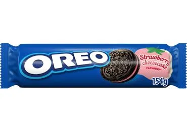 Cepumi OREO ar Zemeņu sierakūkas garšu 154g