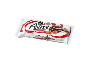 Cepumi Pauze ar zemeņu marm.135g