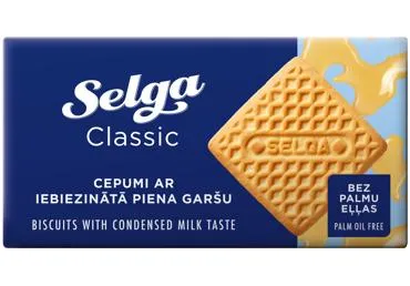 Cepumi SELGA ar iebiezināto pienu 180g