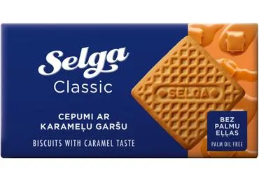 Cepumi SELGA ar karameļu garšu 180g