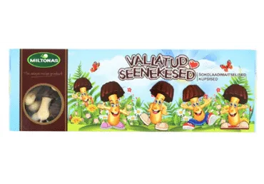 Cepumi Sēnes ar tumšo šokolādi MILTONAS 170g