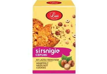 Cepumi Sirsnīgie lazdu riekstu LĀČI 100g