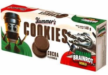 Cepumi šokolādes Brainrot YUMMER'S 140g