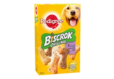 Cepumi suņiem PEDIGREE Biscrok 500g