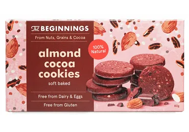 Cepumi THE BEGINNINGS mandeļu kakao 80g