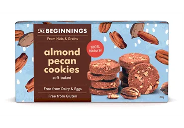 Cepumi The Beginnings mandeļu pekanriekstu 80g