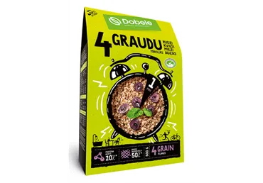 Četru graudu pārslas 500g, Dobele