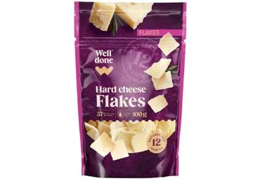 Cietā siera pārslas WELL DONE 100g